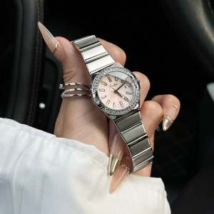 Đồng hồ nữ thời trang Scottie 9698 Quartz chống nước, mặt số nhiều màu, dây thép không gỉ, máy nhập khẩu, vỏ tròn 28mm - Product Image 5