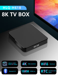 HLQ-H618 Android 12 Allwinner H618 4K Quad Core Android TV Box 4GB 32GB WiFi 6 Reproductor Multimedia Set Top Box - Product Image 1
