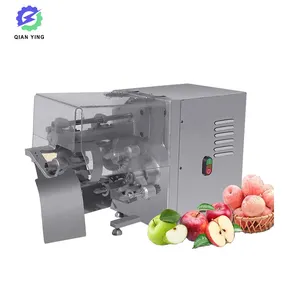 Industrial Full Automatic Fruit Cutting Peeler Corer Slicer Machine Orange Tangerine Apple Peeling Machine