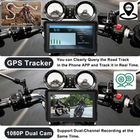 Joyeauto-Écran tactile étanche sans fil pour moto Carplay Android Auto Miontior GPS Navigation Mirror Link