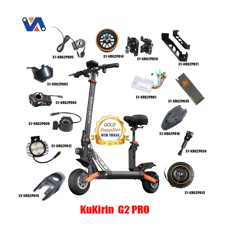 Hot Selling Bandenwiel Motor Remlicht Spatbord Full Sets Scooter Onderdelen Voor Kukrin G2 Pro Reserveonderdelen 100% Nieuw