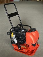 Mini Manual Soil Vibratory Compactor Gasoline/Electric/Diesel Earth Compactor with Engine Hand Vibrating Plate Tamper Machine