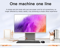 24 27 Zoll Ansprechender Tragbarer N95 N5095 Aluminium-Gehäuse I5 I7 I9 Computer PC Monoblock Schlanker All-in-One