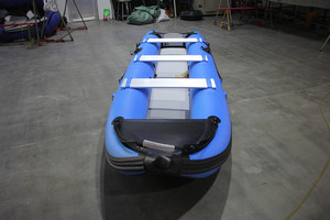 Bote Inflable de PVC Alemán Kaboat de 4.5m 4.7m, Bote de Pesca Inflable para 3 Personas, Kayak Inflable 450 470 - Product Image 4