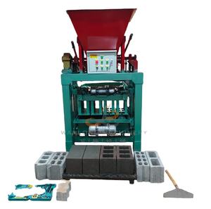 4-35 Máquina para hacer bloques caseros de hormigón de cemento hueco Precio Máquina para hacer ladrillos sólidos simples <span class=keywords><strong>a</strong></span> la venta - Product Image 4