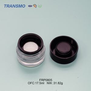 Boîte à poudre vide en plastique, boîte à poudre personnalisée avec logo, boîte à poudre vide noire, boîte à poudre pressée de 40 mm - Product Image 6