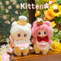 Nouveaux pendentifs en peluche Liila's Chef Kitten Blind Box authentiques, série de petits chats tendance, poupées mignonnes, cadeaux d'anniversaire