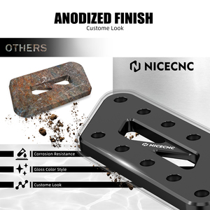 ที่พักเท้าผู้โดยสาร Nicecnc ที่ค้ำสำหรับเปลี่ยนที่ตั้งใหม่ได้สำหรับ DR650S Suzuki 1996-2024 DR650SE DR650S/<span class=keywords><strong>SE</strong></span> DR 650 S DR 650 <span class=keywords><strong>SE</strong></span> <span class=keywords><strong>DR650</strong></span> S <span class=keywords><strong>DR650</strong></span> <span class=keywords><strong>SE</strong></span> - Product Image 3