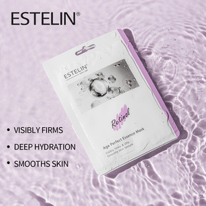 ESTELIN Retinol <span class=keywords><strong>Age</strong></span> <span class=keywords><strong>Perfect</strong></span> Reduce las Arrugas Mascarilla de Esencia Reafirmante, Mascarilla de Limpieza Profunda - Product Image 5