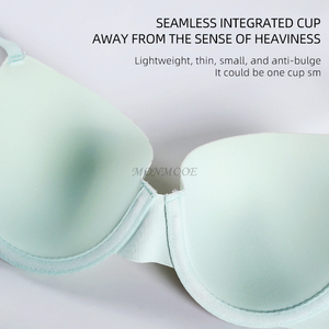 <span class=keywords><strong>Reggiseno</strong></span> push-up da donna di alta qualità, in pizzo sottile, lingerie senza cuciture, <span class=keywords><strong>con</strong></span> <span class=keywords><strong>ferretto</strong></span>, design traspirante per taglie forti <span class=keywords><strong>coppa</strong></span> B <span class=keywords><strong>C</strong></span> D - Product Image 4