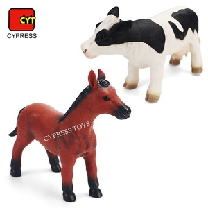 Giocattoli Realistici di Animali dello <span class=keywords><strong>Zoo</strong></span> in PVC 3D per Bambini, Vendita all'Ingrosso dalla Fabbrica di ShanTou - Product Image 2