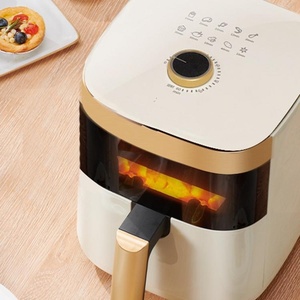 Freidora De aire Freidora De Aire Horno Hornos Eléctrico Comercial <span class=keywords><strong>Utensilios</strong></span> De Cocina Accesorios Airfreyer 8 Dobbelt - Product Image 4