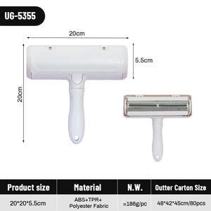 <span class=keywords><strong>Brosse</strong></span> à <span class=keywords><strong>poils</strong></span> d'animaux auto-nettoyante, outil réutilisable <span class=keywords><strong>pour</strong></span> <span class=keywords><strong>enlever</strong></span> <span class=keywords><strong>les</strong></span> <span class=keywords><strong>poils</strong></span> de chien et de chat - Product Image 4