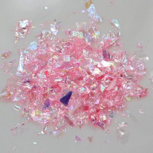 פתיתי נייר סוכר מבריקים בצורת פתיתים תלת מימדיים, נצנצים לאומנות ציפורניים, אבקת נצנצים בצורת פתיתים, פתיתי מיילר - Product Image 2