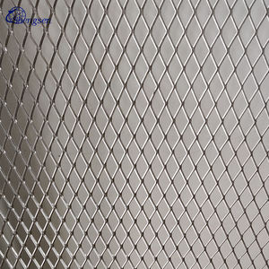 14 गेज स्टेनलेस स्टील जाल छिद्रित धातु ग्रिड बाड़ तार हीरा गोपनीयता स्क्रीन डोर कस्टम कटिंग सेवा श्रृंखला लिंक - Product Image 3