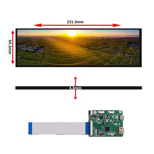 Thanh Kéo Dài Màn Hình Lcd Bảng Điều Khiển Màn Hình Cảm Ứng 8.8 Inch 1920*480 480*1920 IPS 600Nits Mô-đun LCD - Product Image 5