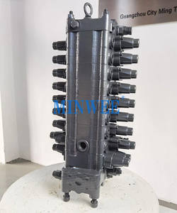 Asli membangun kembali MCV PC78US-6 PC70-8 <span class=keywords><strong>PC75</strong></span> kontrol hidrolik katup utama 723-27-50900 7232750900 Assy utama untuk ekskavator - Product Image 4