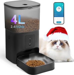 เครื่องให้อาหารสัตว์เลี้ยงอัตโนมัติ Elecpet ราคาประหยัด พร้อมตั้งเวลาได้ ควบคุมผ่านแอพ Wifi สำหรับแมวและสุนัข - Product Image 1