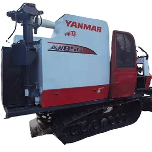 good price Japan AW85G 85HP used rice wheat combine harvester