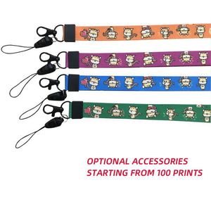 Customized Work Permit Exhibition Mobile Phone Neck Wrist Strap Hanging Rope Made of Durable <b>Polyester</b> - Product Image 4