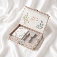 Boîte d'emballage en papier rigide personnalisée avec impression de logo pour les cosmétiques et les soins de la peau