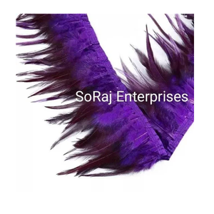 Robes de mariée en dentelle à plumes longues et pointues teintes de luxe, artisanat de couture, décoration par Soraj Enterprises - Décoration de mariage et de maison - Product Image 4