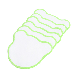 Tampons de coton zéro déchet personnalisables réutilisables solides à 3 couches tampon nettoyant pour maquillage lavable en bambou pour le visage - Product Image 3