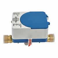 Compteur d'eau intelligent LORAWAN à ultrasons 4G, compteur de débit électronique à ultrasons, alimentation par batterie ER26500, compteur d'eau prépayé pour usage domestique