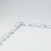 Bande LED à prix avantageux, 28 LED/m, découpable, auto-adhésive, haute luminosité pour enseignes, lettres et boîtes lumineuses