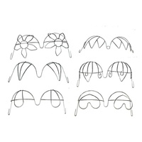 Costumes de carnaval, accessoires, nouveau Design en forme de fleur, armature de soutien-gorge Durable en fil SS304