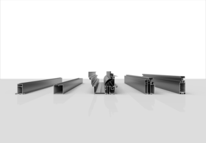 Cadre en aluminium Fuson auvent rétractable toit coulissant en verre trempé isolé serre véranda maisons - Product Image 3