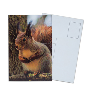 Autocollants lenticulaires 3D anime à mouvements dynamiques (2/3 mouvements changeants) avec logo personnalisé, impression couleur, cartes postales lenticulaires et autres cartes - Product Image 1