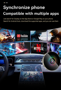 CarPlay Ai box 8GB 128GB ตัวแปลงวอลคอมม์6225ไร้สาย Android - Product Image 6
