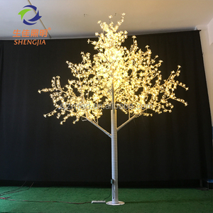 Wholesale Christmas Outdoor Wedding RGB IP65 Artificial LED Cherry Blossom Maple <strong>Leaf</strong> Tree <strong>Lights</strong> 24V-265V 1-Year Warranty Easy - Product Image 2