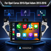Fournisseur en gros d'écrans capacitifs Android IPS avec navigation GPS et télécommande CarPlay pour Opel Corsa 2015 et Opel Adam 2013-2016