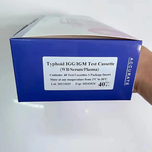 Kit de Detección Rápida de Tifoidea IgG IgM Transfronterizo, Certificado CE, Herramienta de Diagnóstico Manual para Uso Doméstico - Product Image 2