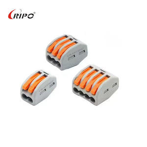 Connecteur de fil rapide à PCT-212 direct d'usine RIPO écrou de connecteur électrique enfichable pour fil 2P/3P/4P/5P en plastique durable - Product Image 4