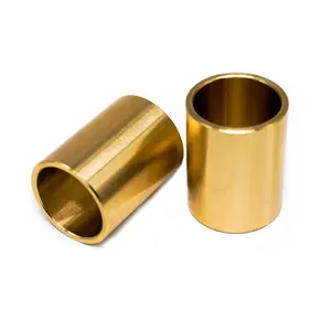 custom bronze bushing CNC turning flange brass bushings shaft sleeve metal bush