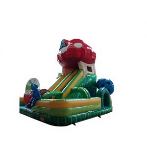 Castillo Inflable con Forma de Hongo - Material de PVC para Uso Comercial en Exteriores - Product Image 1