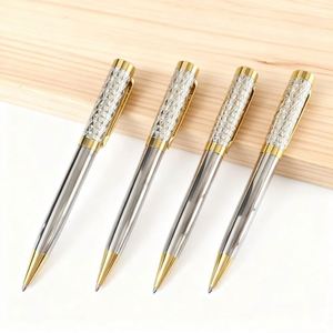 Luxury Metal Ballpoint <b>Pen</b> Custom Logo Engraving 1.0mm Tip Blue/Black Ink-Elegant Signature <b>Pen</b> for Corporate Gifting Events - Product Image 5