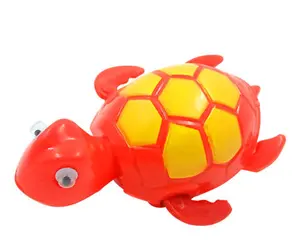 Atacado criativo corda natação flutuante tartaruga nadar sapo peixe corda acima tartaruga brinquedo de banho do bebê brinquedo do banheiro para o bebê