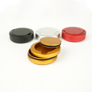 CNC metallo Snus può impermeabile in alluminio con doppio coperchio Snus case Logo personalizzato 3 strati regali di natale Zyn contenitore - Product Image 1