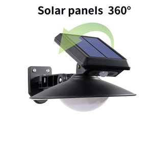 Lampe murale solaire KF-028 SMD2835, faisceau de 20 degrés, étanche, pour jardin, rue, extérieur - Product Image 5