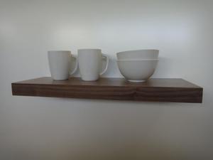 Ensemble de 3 étagères murales flottantes <span class=keywords><strong>en</strong></span> <span class=keywords><strong>bois</strong></span>, rangement pour entrepôt - Product Image 5