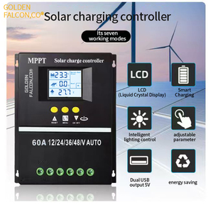 12V 24V 36V 48V MPPT thông minh tự động năng lượng mặt trời CHARGE <span class=keywords><strong>CONTROLLER</strong></span> 60A pin năng lượng mặt trời điều khiển cho năng lượng mặt trời hệ thống - Product Image 3
