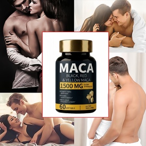 Extracto de Raíz de <span class=keywords><strong>Maca</strong></span> y Pimienta Negra 1500mg - Mejora la Salud Sexual y Reproductiva - 60 Cápsulas Blandas para Adultos - Product Image 3