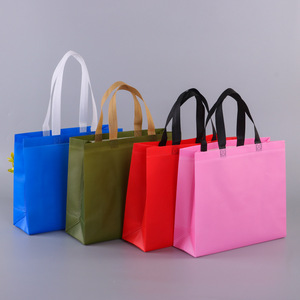 Sac en tissu non tissé personnalisé avec logo, sac de shopping en PP, prix fabricant pas cher - Product Image 2