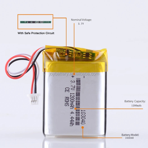 بطارية ليثيوم أيون بوليمر قابلة لإعادة الشحن 602535 <span class=keywords><strong>3</strong></span>.7 فولت 600 مللي أمبير ساعة 302535 402535 502535 702535 802535 902535 102535 - Product Image 4