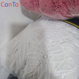 Chine Usine Bestway Rouge Africain George Dentelle Tissu - Product Image 2