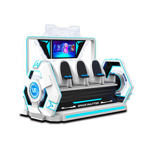 Films passionnants de simulateur de centre commercial de machine extérieure Offre Spéciale de cinéma de <span class=keywords><strong>3D</strong></span> 4D 5D 9D <span class=keywords><strong>VR</strong></span> sur le matériel d'aluminium et de fibre de verre - Product Image 5